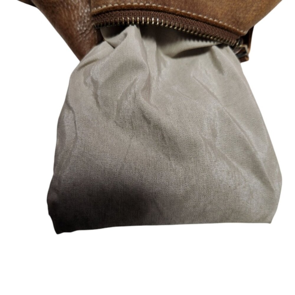 Roots Tan Leather Shoulder Bag - Picture 16 of 16